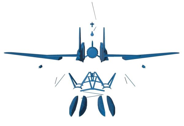 1-32 scale Arado Ar 196 A-3 Reconnaissance Monoplane