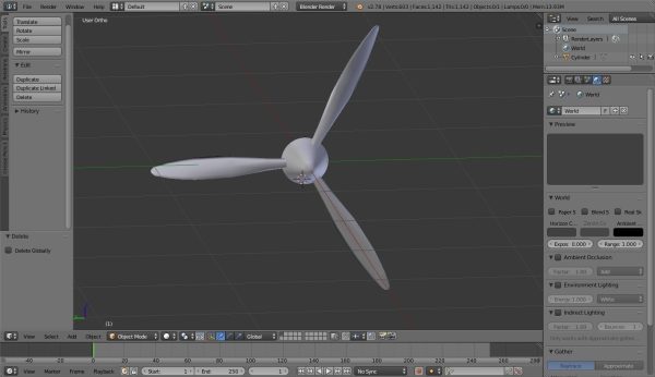 3 Blade Propeller