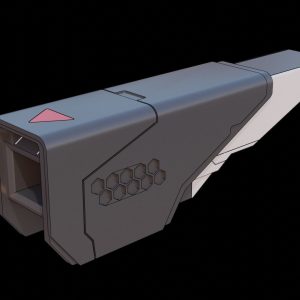 3D Model JetConcept gun