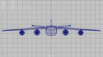 A Simple Aeroplane 3D Model