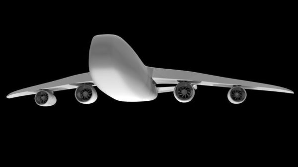 A Simple Aeroplane 3D Model