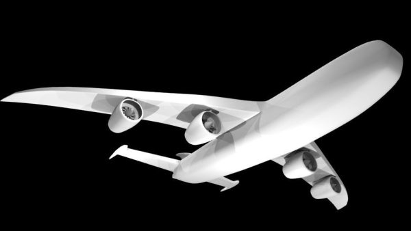 A Simple Aeroplane 3D Model