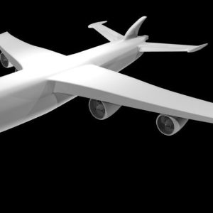 A Simple Aeroplane 3D Model