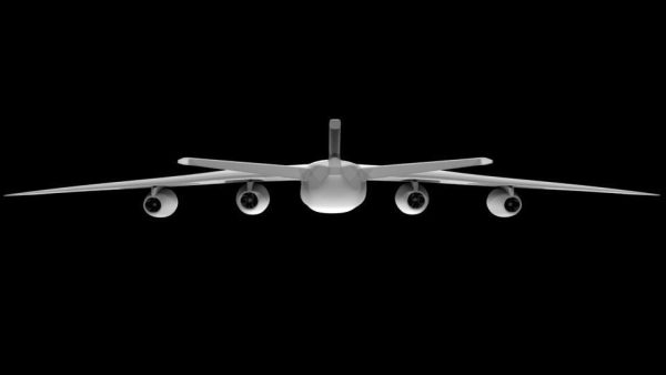 A Simple Aeroplane 3D Model