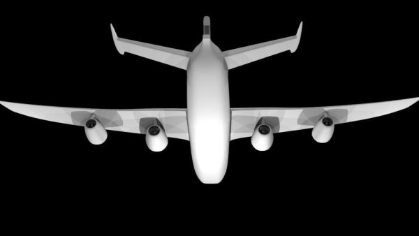 A Simple Aeroplane 3D Model