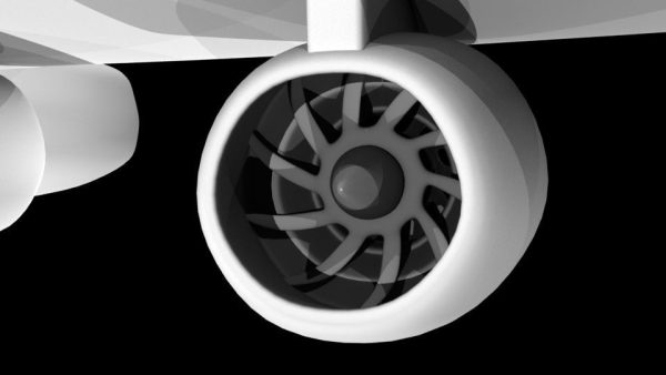 A Simple Aeroplane 3D Model