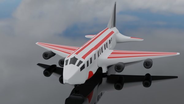 Aeroplane airplane in sky