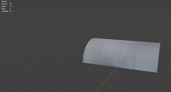 Aircraft Hanger V3 Low Poly
