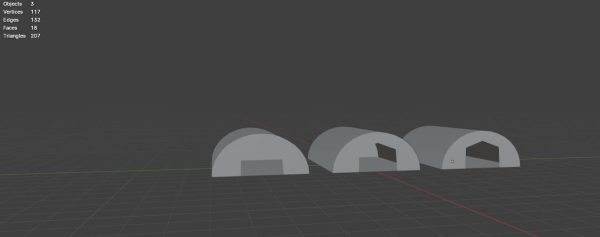 Aircraft Hanger V3 Low Poly