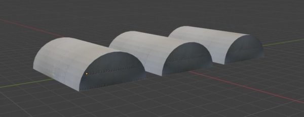 Aircraft Hanger V3 Low Poly