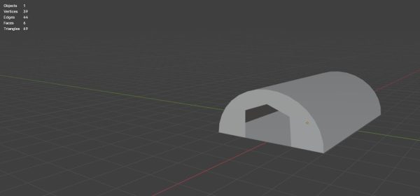 Aircraft Hanger V3 Low Poly