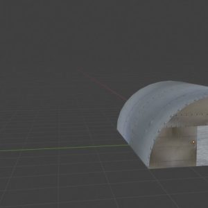 Aircraft Hanger V3 Low Poly