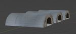 Aircraft Hanger V3 Low Poly