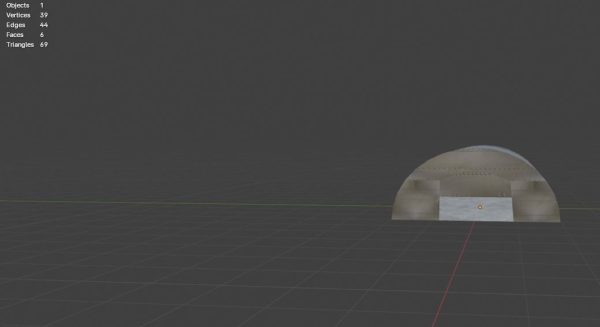 Aircraft Hanger V3 Low Poly