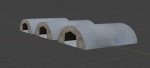 Aircraft Hanger V3 Low Poly