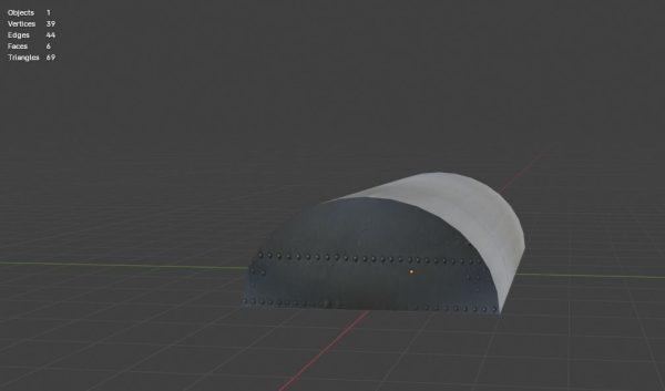 Aircraft Hanger V3 Low Poly
