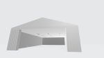 Airport hangar 3d model