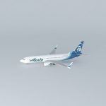 Alaska Airlines Boeing 737 890 N563AS  New Livery 2016 Split Scimitar Winglets