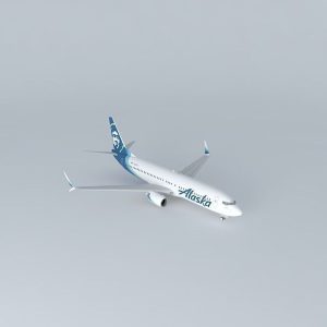 Alaska Airlines Boeing 737 890 N563AS  New Livery 2016 Split Scimitar Winglets