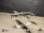 Arsenal VG-33 French warbird - STL files for 3D printing