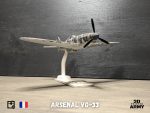Arsenal VG-33 French warbird - STL files for 3D printing