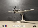Arsenal VG-33 French warbird - STL files for 3D printing