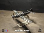 Arsenal VG-33 French warbird - STL files for 3D printing