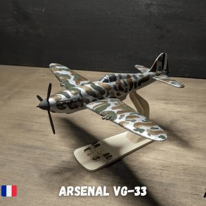 Arsenal VG-33 French warbird - STL files for 3D printing