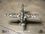 Arsenal VG-33 French warbird - STL files for 3D printing