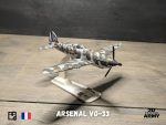 Arsenal VG-33 French warbird - STL files for 3D printing