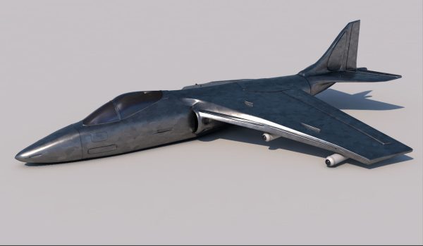 AV-8B fighter jet