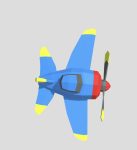 Aviao airplane with propellers