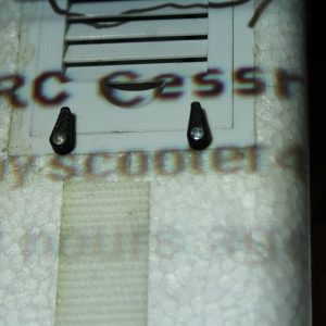 Battery Door  Hatch Frame clip and Latch for RC Cessna 747 I TW