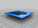 Battery Door  Hatch Frame clip and Latch for RC Cessna 747 I TW