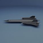 Blackbird SR-71 spy jet