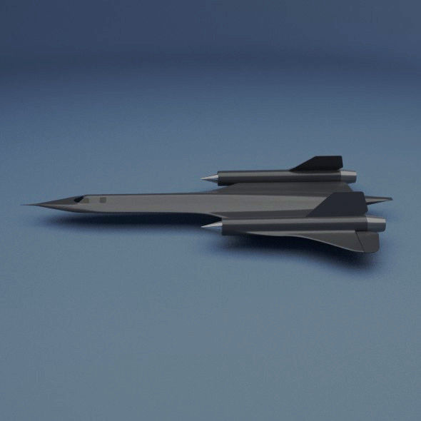 Blackbird SR-71 spy jet