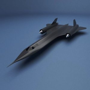Blackbird SR-71 spy jet
