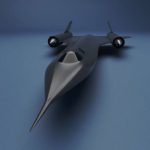 Blackbird SR-71 spy jet