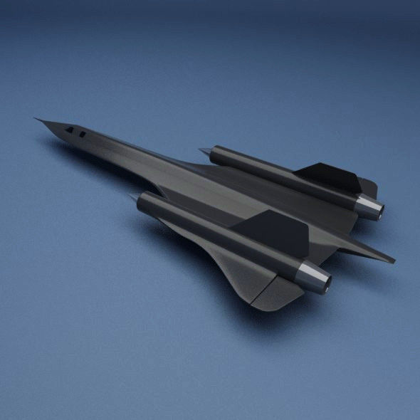 Blackbird SR-71 spy jet