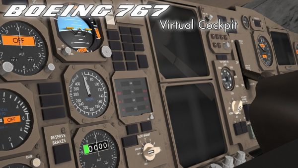 Boeing 767 Cockpit