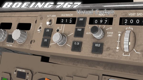 Boeing 767 Cockpit