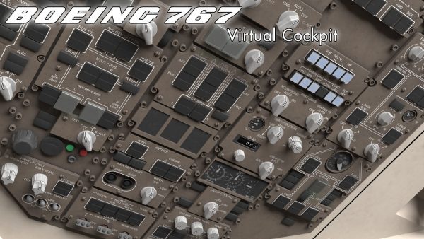 Boeing 767 Cockpit