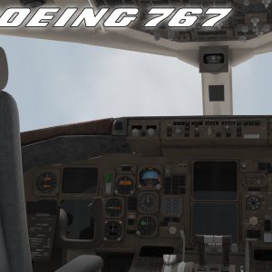 Boeing 767 Cockpit