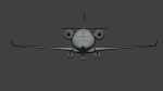 Bussines Jet 3d model by Nikdox