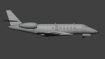 Bussines Jet 3d model by Nikdox