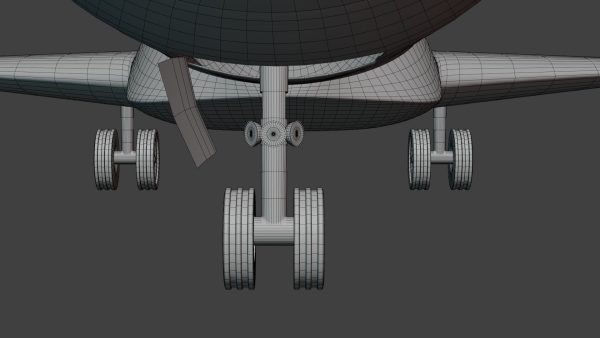 Bussines Jet 3d model by Nikdox