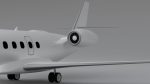 Bussines Jet 3d model by Nikdox