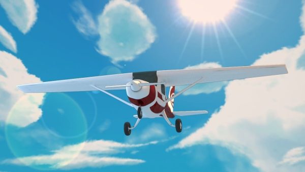 cartoon plane