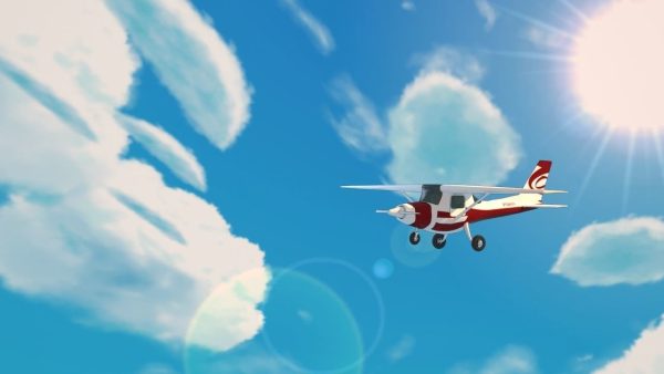 cartoon plane