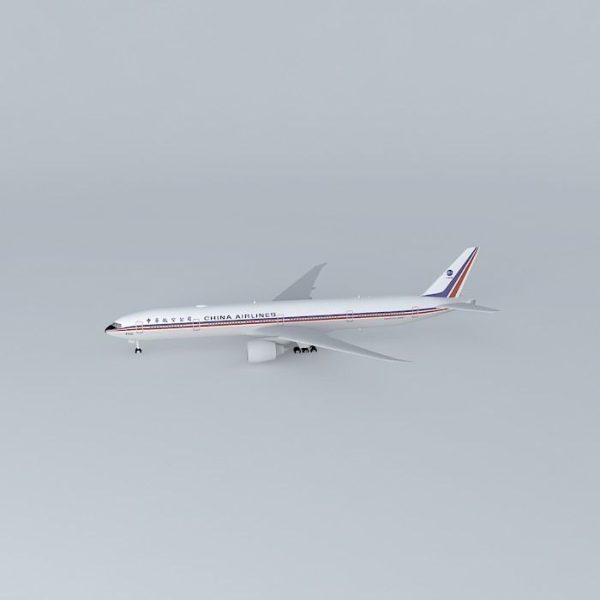 China Airlines Boeing 777 309  Retro Livery B 18008 FictionaL Wi Fi Dome